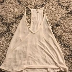 Free people, small, white tank